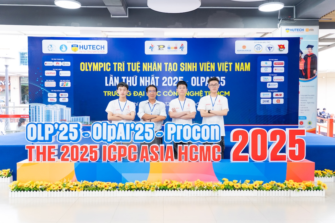 Các thành viên của đội AI - TDTU