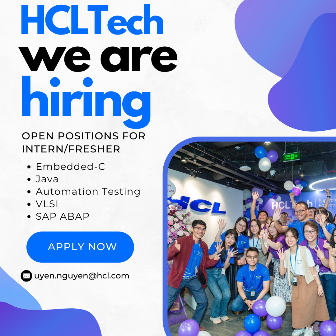 HCL tuyển dụng