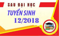 Tuyển sinh sau đại học